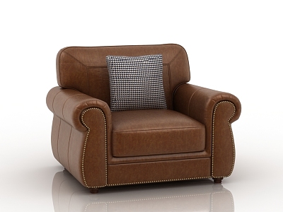 Jane Europe single sofa 3d model