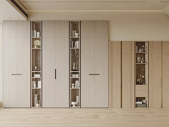 Decorative Cabinet Storage Rack 3d model