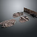 Box Tarpaulin Container Game Item 3d model