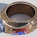 Super Write Do Old Real Ring 3d model