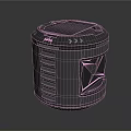 modern engine piston car engine 3d model