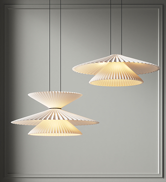 Quiet chandelier 3d model