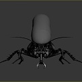 Modern beetle beetle shape bug 3d model