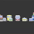 Colorful Toy Car Themed Kids Furniture With Playful Design For Children Room