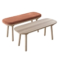 modern bench 3d model