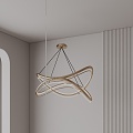 Modern chandelier 3d model