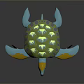 Turtle Cartoon Turtle Snapping Turtle Chickbill Turtle Reptile Cold Blooded Animal Reptile Class 3d model