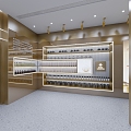 Modern Cosmetics Store 3d model