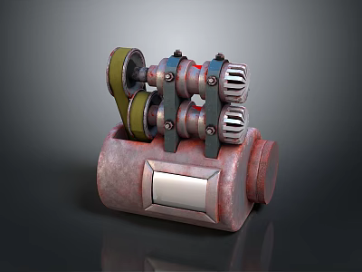 Motor Motor Industrial Hydraulic Motor Motor Motor Hydraulic Motor High Speed Motor Vane Motor 3d model