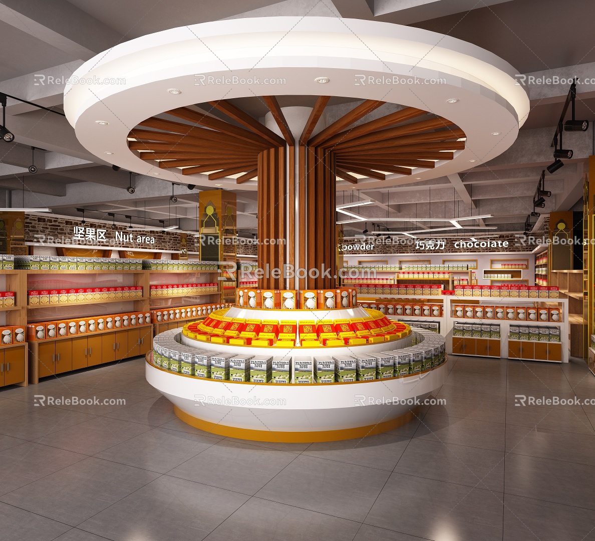 Supermarket 3d model