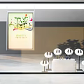 Modern Display Cabinet Window Display Props Women's Shoes Booth Shape Display Shoes Shop Window Display Cabinet 3d model