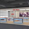 Modern mobile phone store mobile phone store 3d model