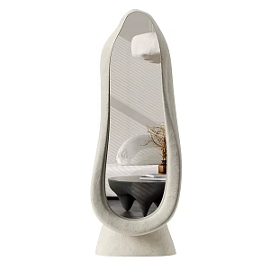Modern Alien Decorative Full-length Mirror 3d model