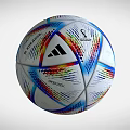 Colorful Adidas FIFA World Cup Soccer Ball As Premium Sports Equipment With Unique Design