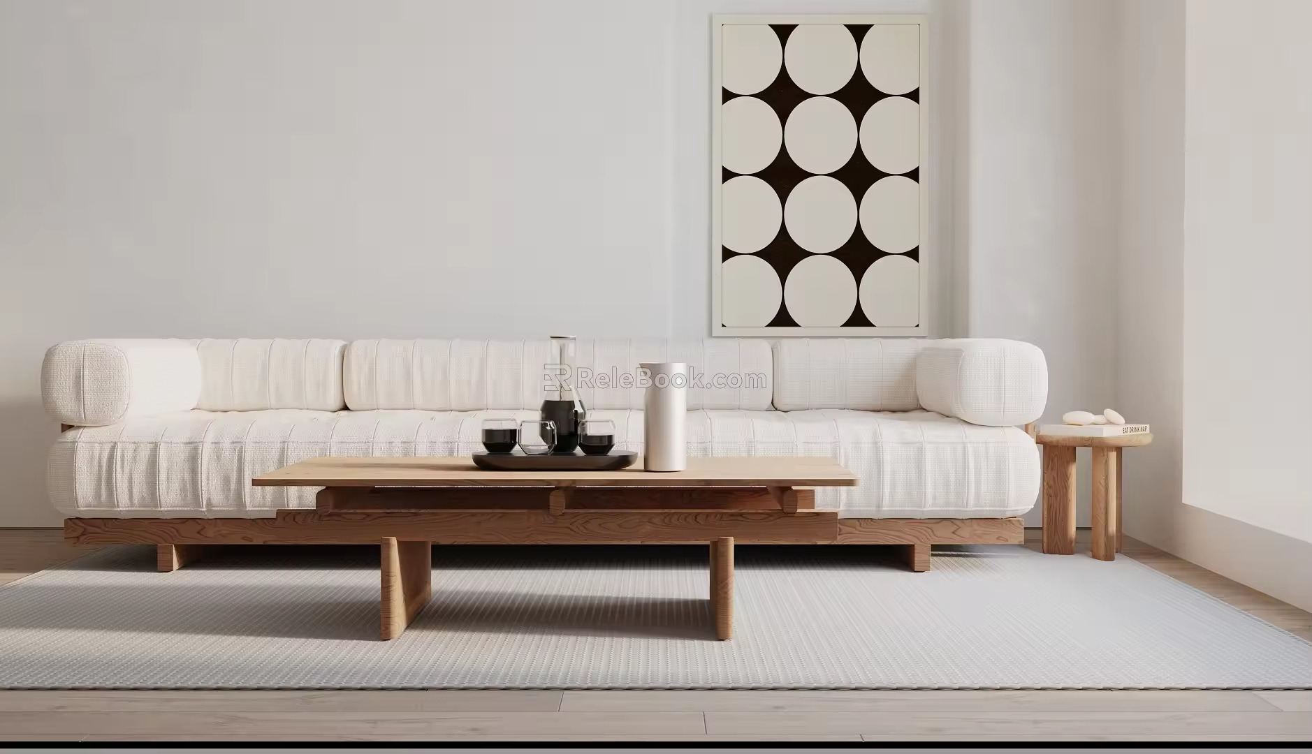 Modern Multiplayer Sofa 3d model