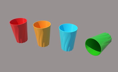 Modern Cup 3d model