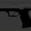Walther P22 Tactical Pistol With Silver Black Finish And Textured Grip