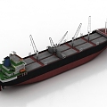 Ship Cargo Ship Transport Ship Ocean Cargo Ship Port Ship Model Ship Model Ornaments 3d model