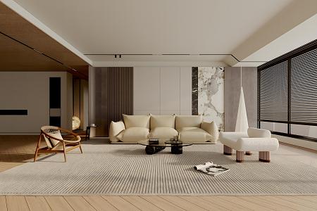 Living room 3d model