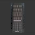 Modern mainframe chassis enclosure high-end chassis 3d model