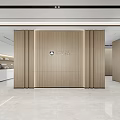 Front Desk Background 3d model