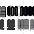 Modern Room Divider Screen Design With Folding Panels Grid Patterns And Decorative Styles