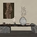 The case of the end of the scene 3d model