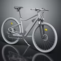 Modern Urban Bicycle With Sleek Frame Design Comfortable Seat And Large Wheels