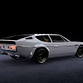 Classic Silver Sports Car With Sleek Design And Black Alloy Wheels
