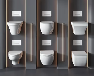 Modern Toilet 3d model