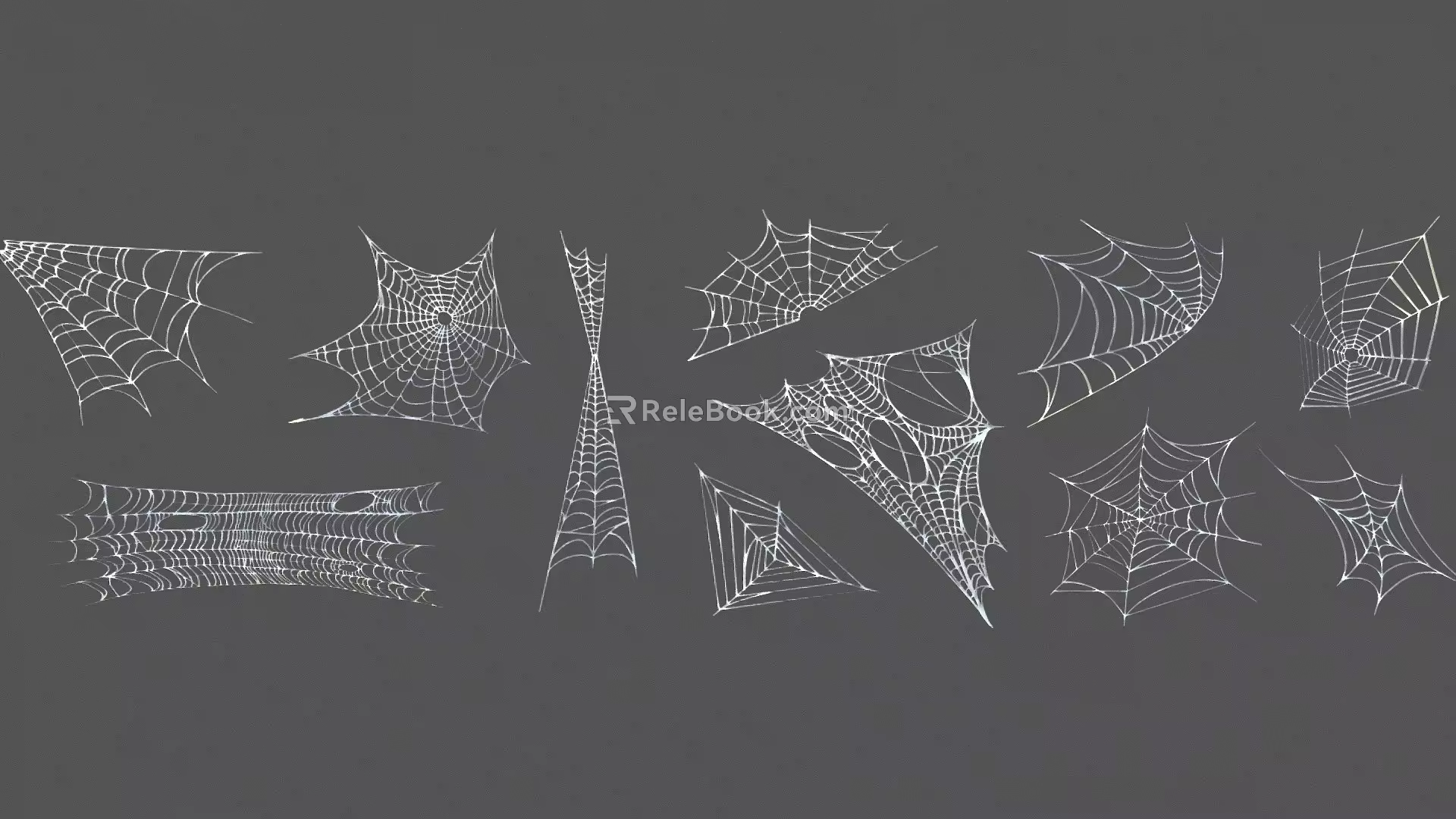 Modern Spider Web 3d model