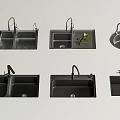 Modern Black Kitchen Sinks With Multiple Styles Faucets And Bowl Designs