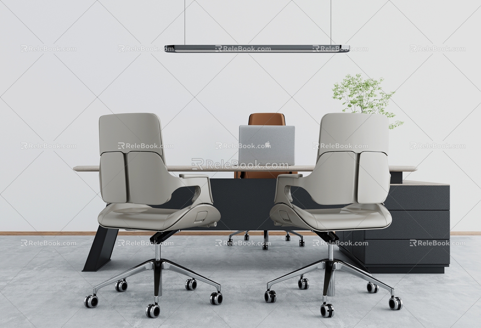 General Manager Office Seat 3d model