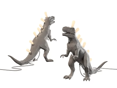 Art Dinosaur Floor Lamp 3d model