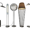 Modern floor lamp 3d model