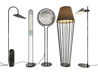 Modern floor lamp 3d model