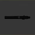 Modern Metal Pistol With Textured Grip And Sleek Body On Reflective Surface