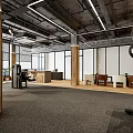 Modern Industrial Gym Spacious Workout Space With Treadmills Weight Machines And Natural Light From Windows
