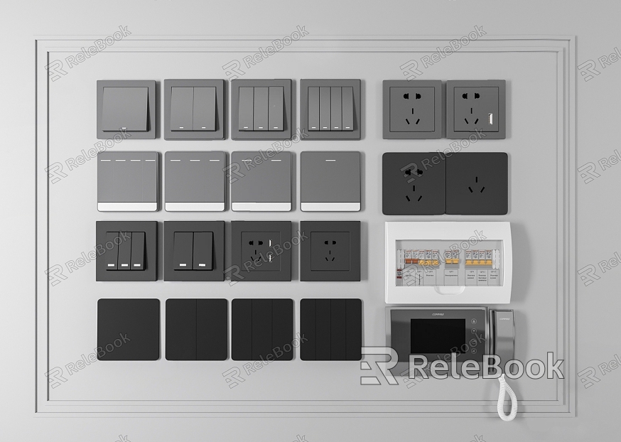 Modern Switch Switch Socket model