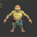 Ninja Turtles Teenage Mutant Ninja Turtles Cartoon Character Cartoon Ninja Turtles Animation Ninja Turtles 3d model