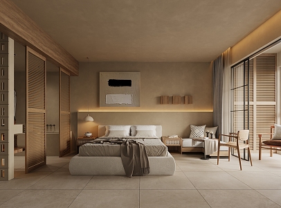 Quiet Homestay Suite 3d model