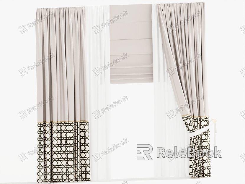 Modern Universal Curtain Gauze Curtain Gauze Curtain model