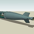 Advanced Military Submarine Design Featuring Periscope Propulsion System And Reinforced Hull Structure