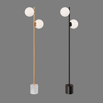 Simple Light Luxury Floor Lamp 3d model