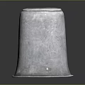 Shiny Silver Engraved Thimble Vintage Home Sewing Accessory With Classic Design