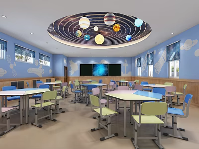 Modern Laboratory 3d model