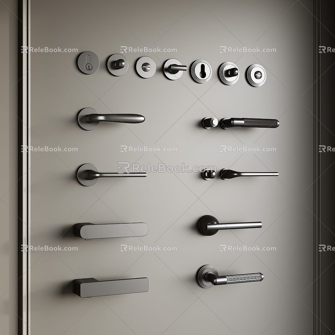 Modern Door Handle model