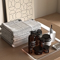 Bathroom Supplies 3d model