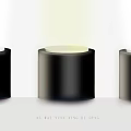Round floor lamp 3d model