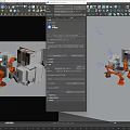 Industrial Equipment With Multiple Robotic Arms And Automated Machinery Systems